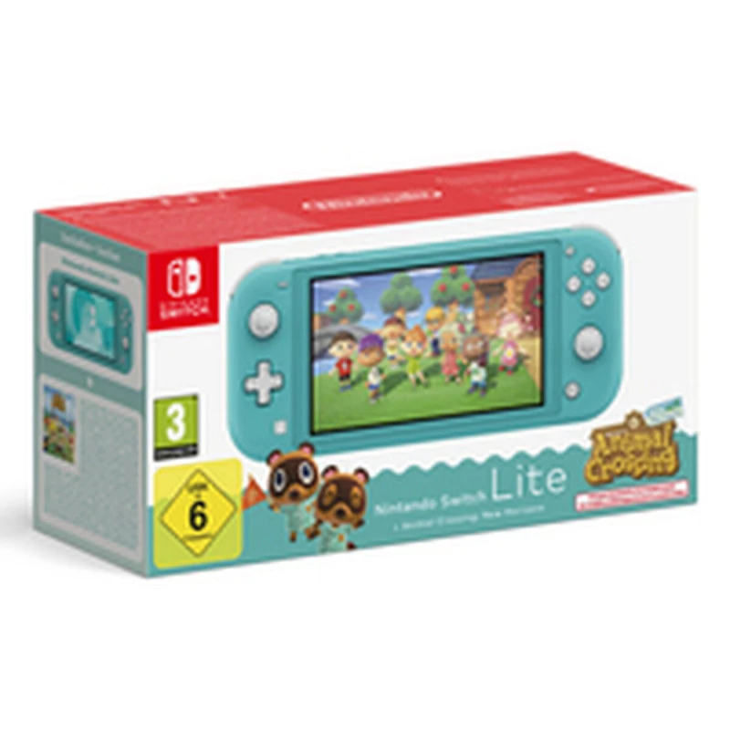 Nintendo Switch Lite + Animal Crossing Nintendo 45496546083 Turquesa