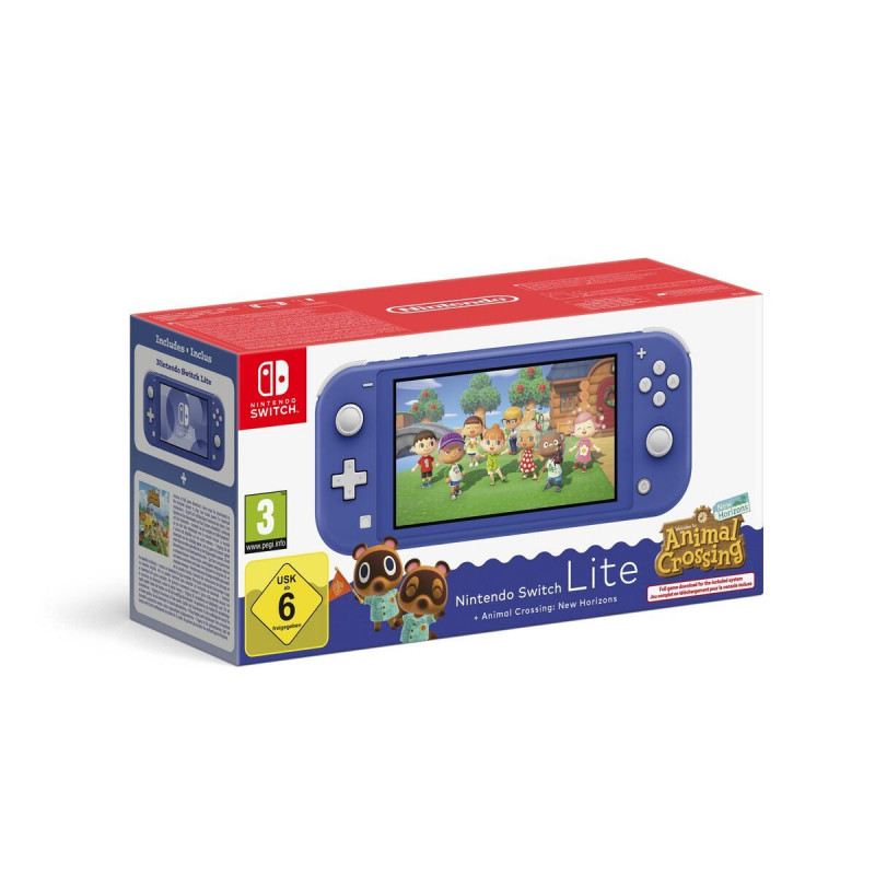Nintendo Switch Lite + Animal Crossing Nintendo 45496546120 Azul