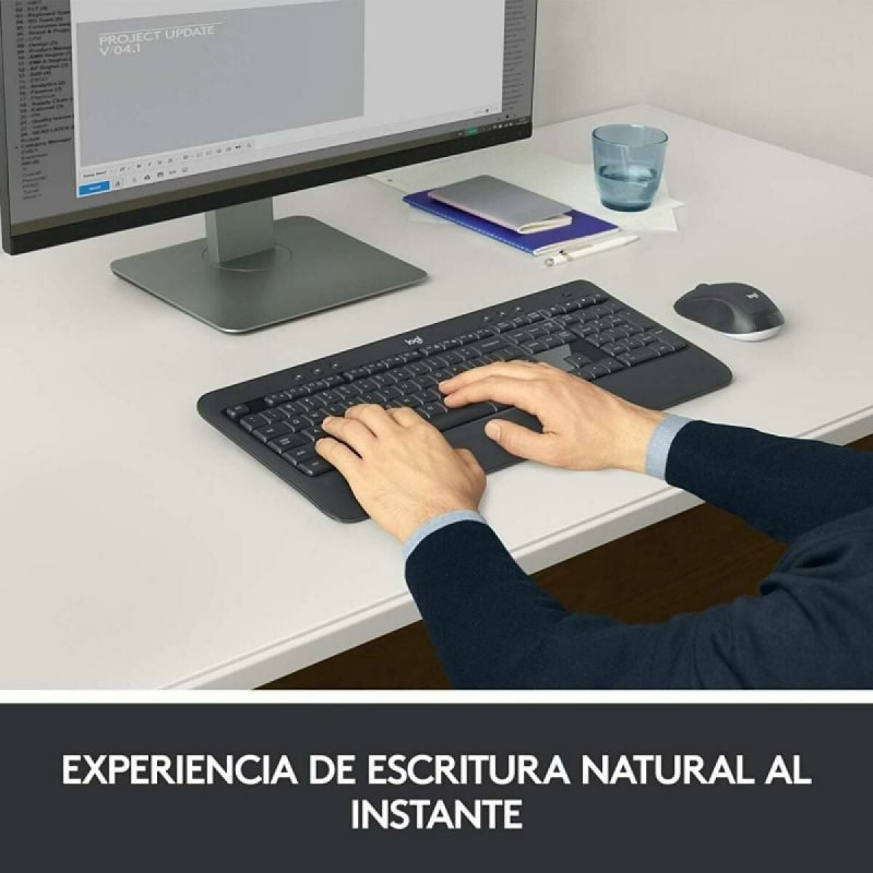 Teclado y Ratón Gaming Logitech MK540 Advanced Negro Español Qwerty Español QWERTY