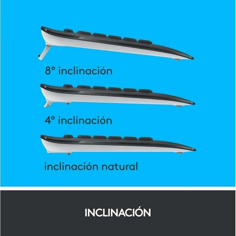 Teclado y Ratón Gaming Logitech MK540 Advanced Negro Español Qwerty Español QWERTY