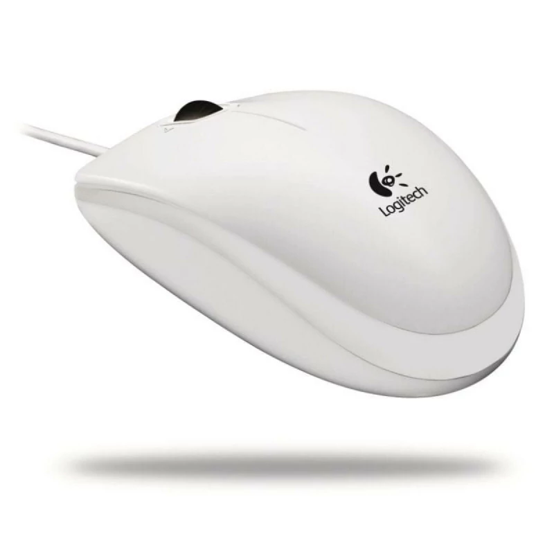 Ratón Óptico Logitech B100 Blanco 800 dpi (1 unidad)