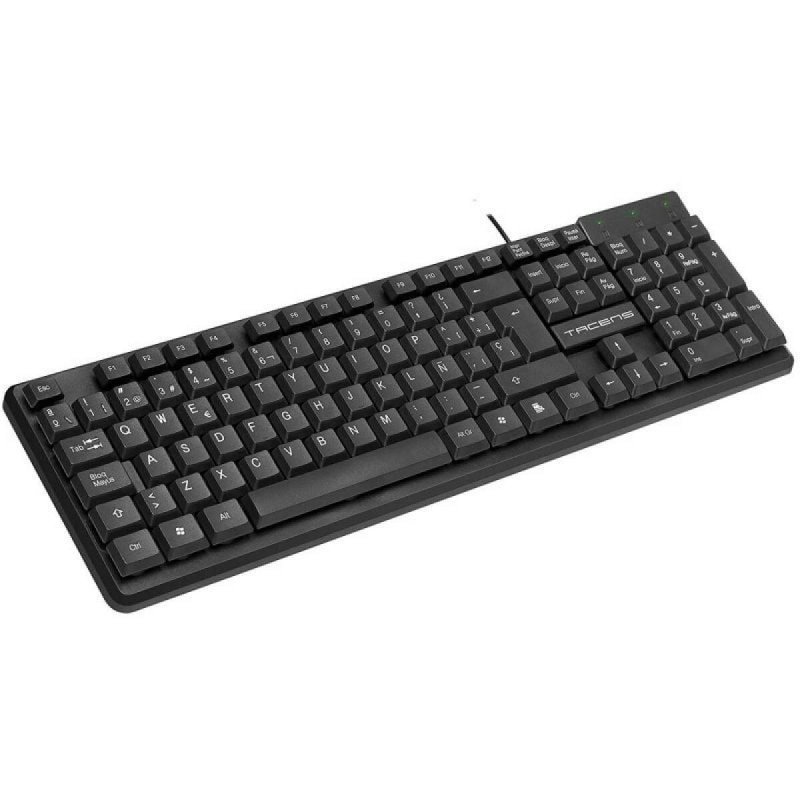 Teclado Tacens AK0ES Negro Qwerty Español