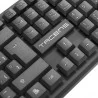 Teclado Tacens AK0ES Negro Qwerty Español