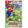 Portada del videojuego Nintendo Mario Party Superstars para Nintendo Switch con personajes icónicos de Mario