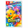 Portada del videojuego Nintendo CHOCOBO GP para Nintendo Switch con personajes coloridos y acción divertida