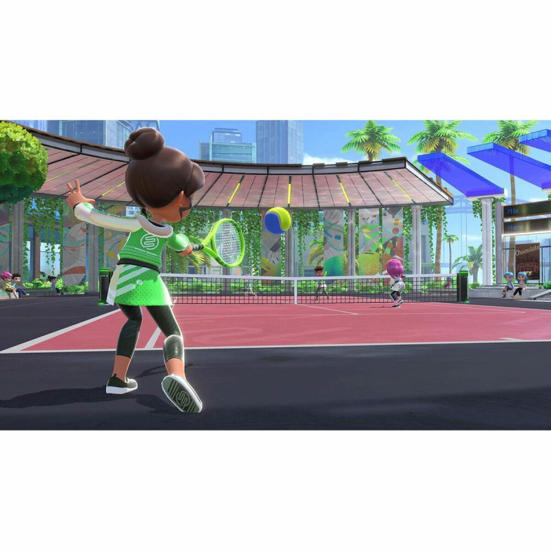 Captura de pantalla del videojuego Nintendo Switch Sports para Nintendo Switch en acción multijugador