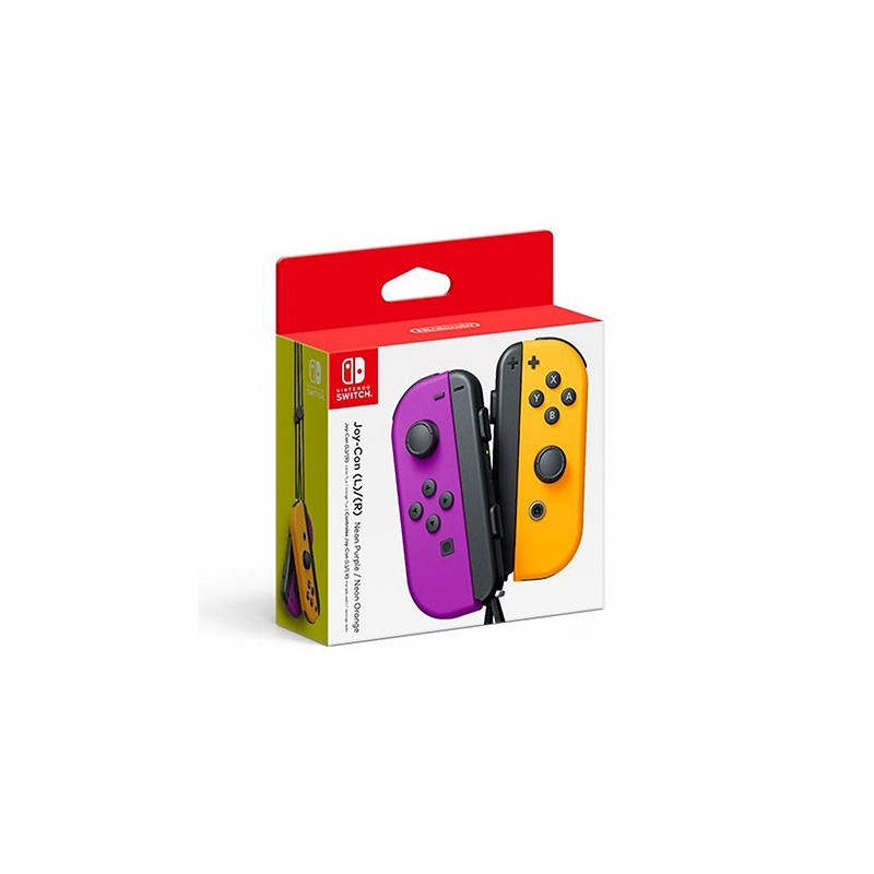 GAMEPAD NINTENDO SWITCH JOY CON MORADO NARANJA