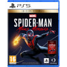 Portada del videojuego Spider-Man: Miles Morales para PlayStation 5 con diseño dinámico y colorido