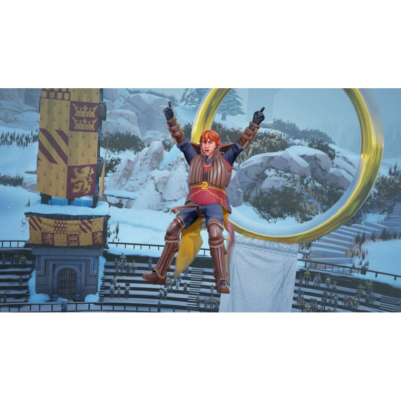 Captura de pantalla de HARRY POTTER CAMPEONES DE QUIDDITCH para PlayStation 5 mostrando acción en el juego