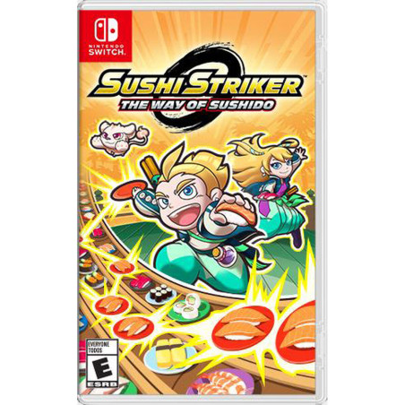 Portada del videojuego Sushi Striker Way of Sushido para Nintendo Switch