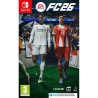 Portada del videojuego EA SPORTS FC 26 para Nintendo Switch con jugadores en acción y fondo dinámico