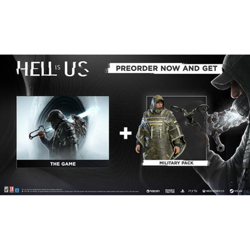 Captura de pantalla del videojuego HELL IS US para PlayStation 5 mostrando la jugabilidad intensa