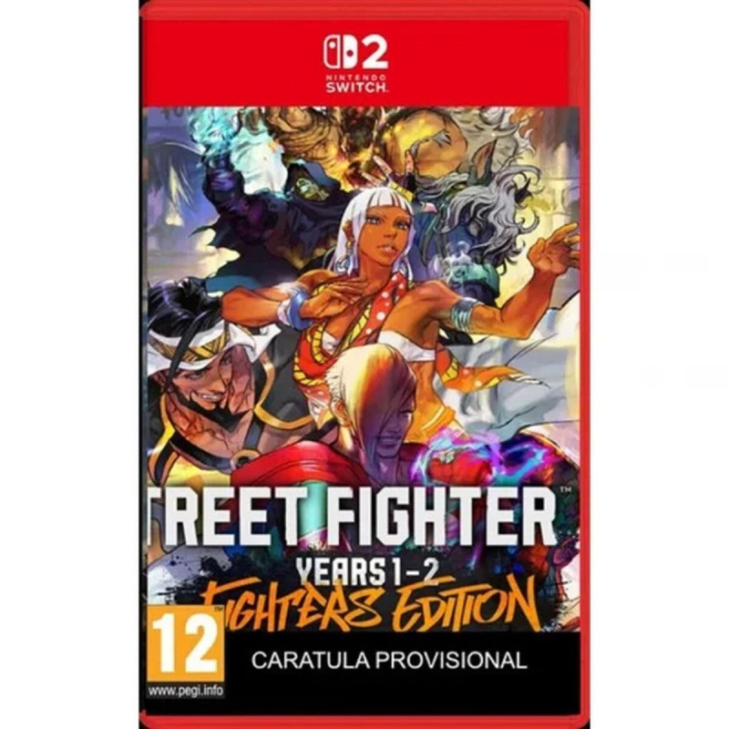 Portada del videojuego Street Fighter 6 para Nintendo Switch en posición 2