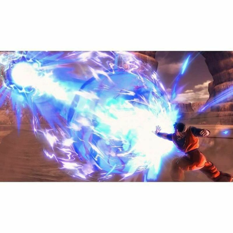 Captura de pantalla de Dragon Ball Xenoverse 2 para PlayStation 5 mostrando un combate emocionante