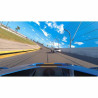 Captura de pantalla del videojuego Hot Lap Racing para Nintendo Switch mostrando una emocionante carrera en pista.