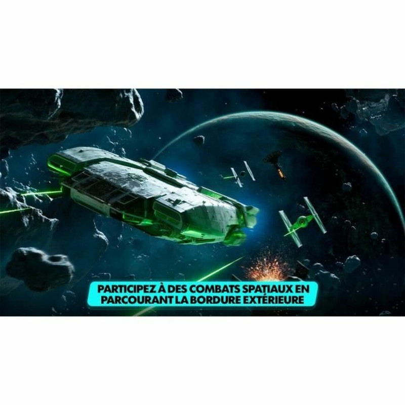 Captura de pantalla del videojuego Star Wars Outlaws para PlayStation 5 en acción emocionante