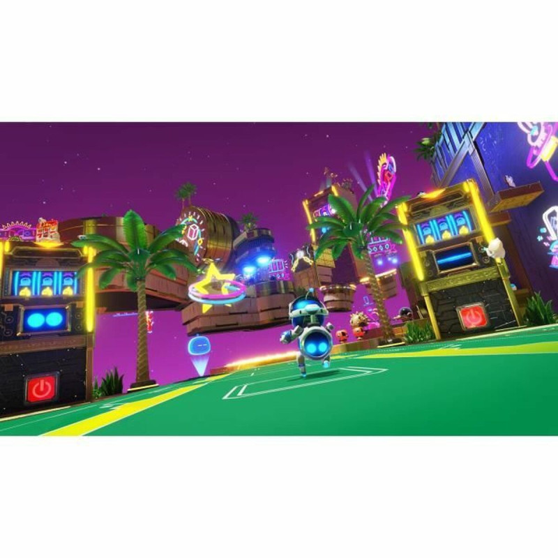 Captura de pantalla de Astro Bot en PlayStation 5 mostrando acción emocionante del juego