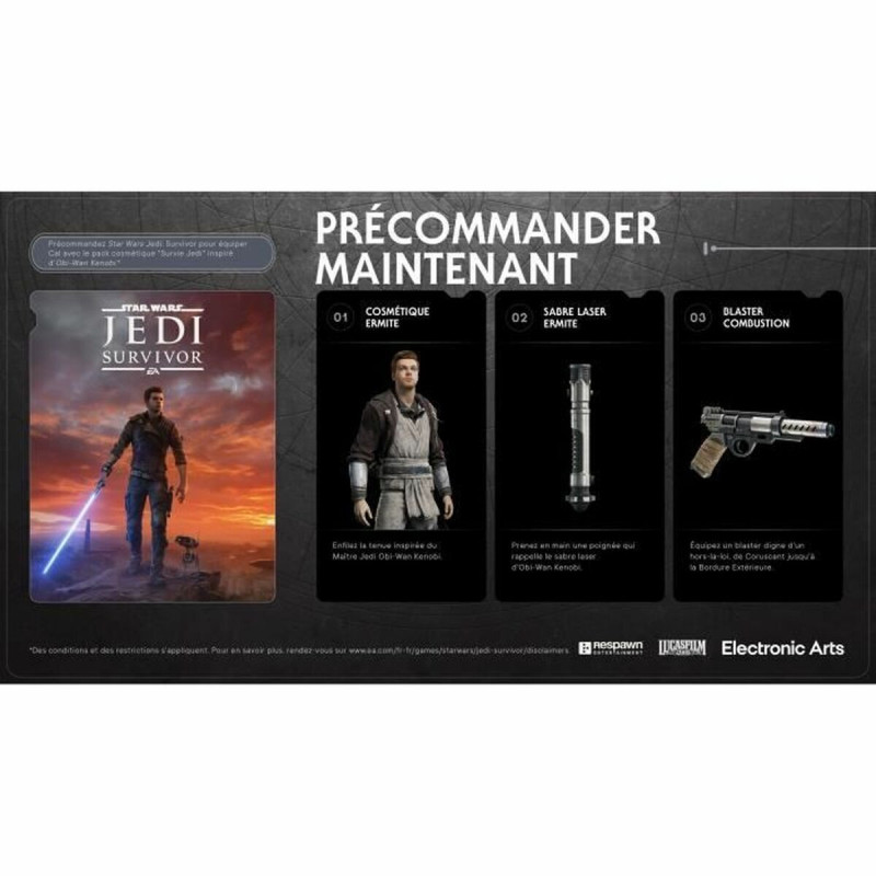 Portada del videojuego Star Wars Jedi Survivor para PlayStation 4 en posición 2