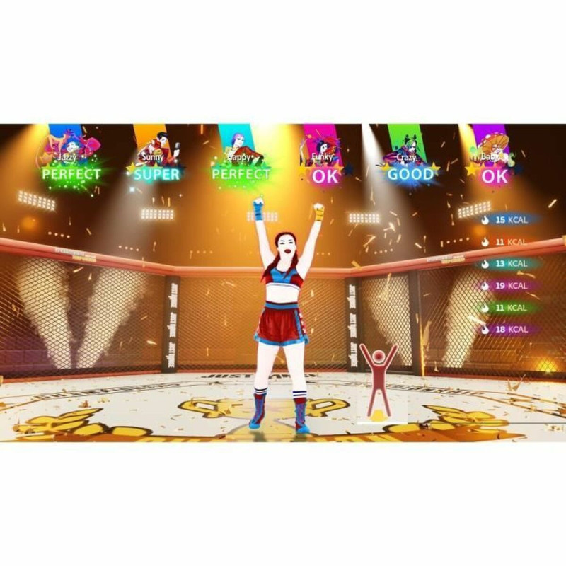 Portada de Just Dance 2025 Edition para Nintendo Switch con bailarines en acción