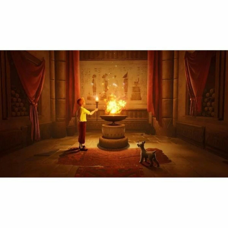 Portada del videojuego Tintin Reporter: Les Cigares du Pharaon para Nintendo Switch