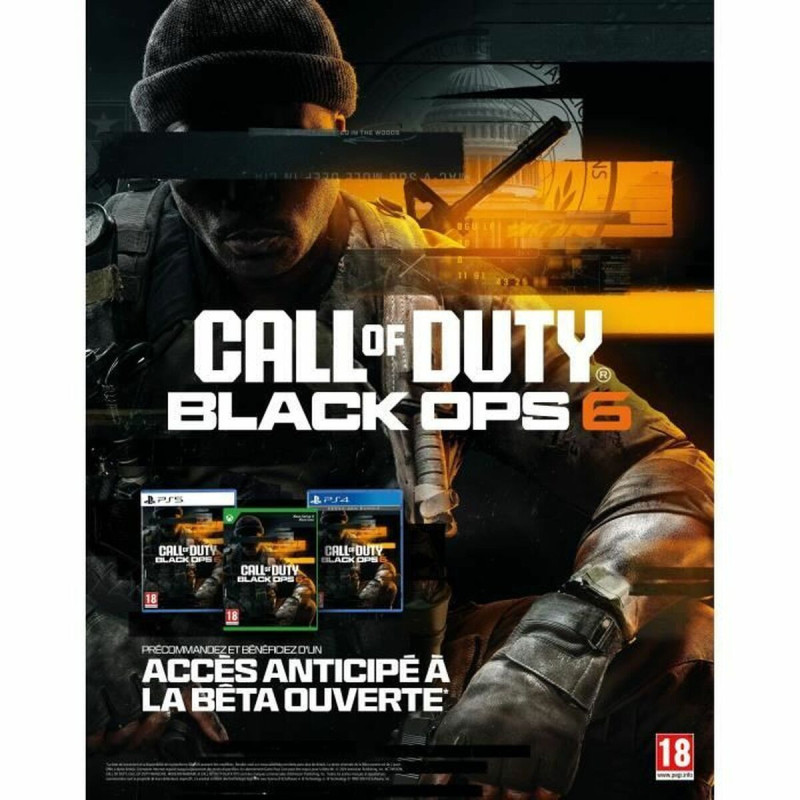 Portada del videojuego Call of Duty Black Ops 6 para PlayStation 5 en alta resolución