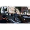 Captura de pantalla de Police Simulator: Patrol Officers en Nintendo Switch mostrando una escena de patrullaje urbano