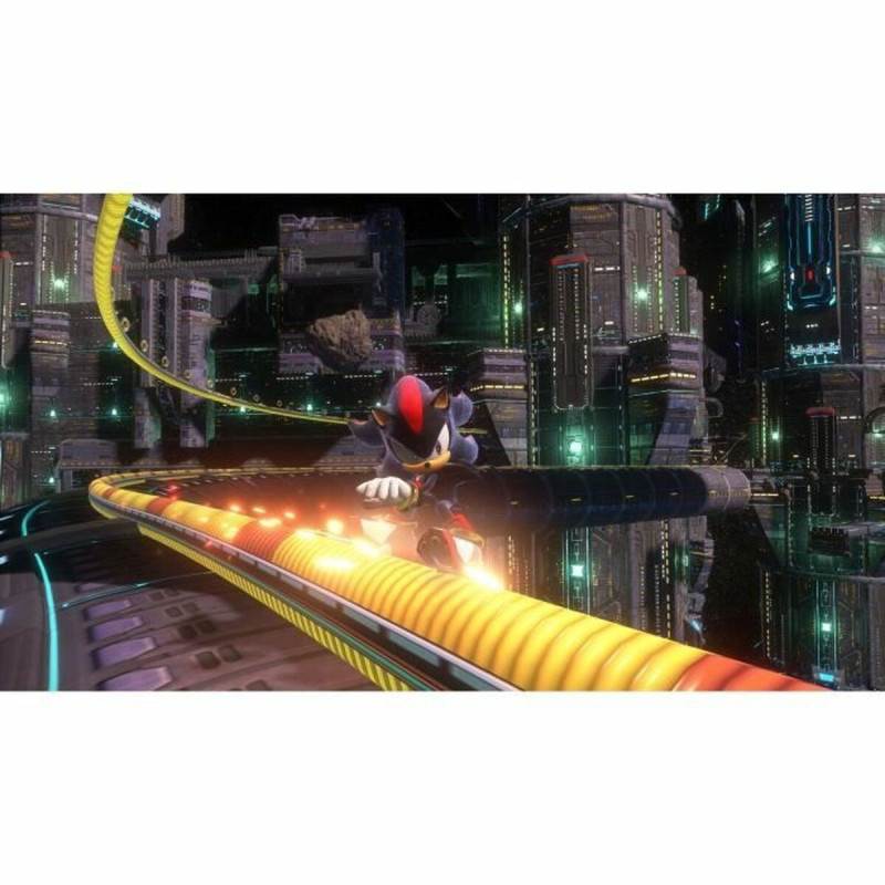 Captura de pantalla de Sonic X Shadow Generations para PlayStation 4 mostrando acción del juego