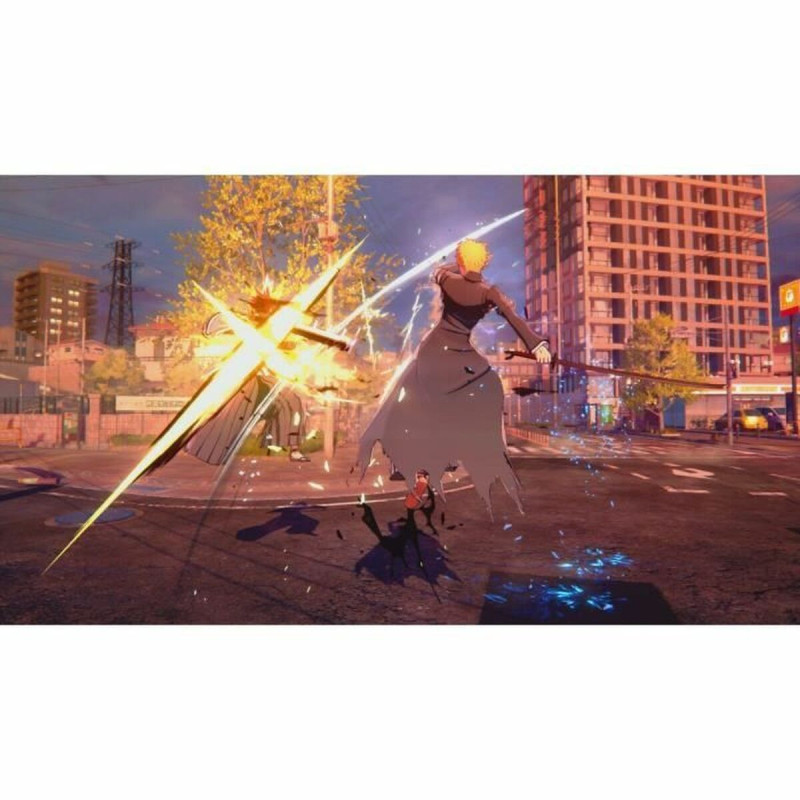 Captura de pantalla de BLEACH: REBIRTH OF SOULS en PlayStation 5 mostrando acción intensa del juego