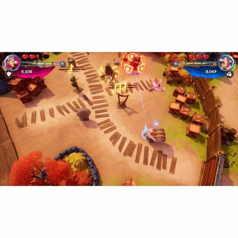 Captura de pantalla del videojuego Asterix Maxi Collection para Nintendo Switch en acción