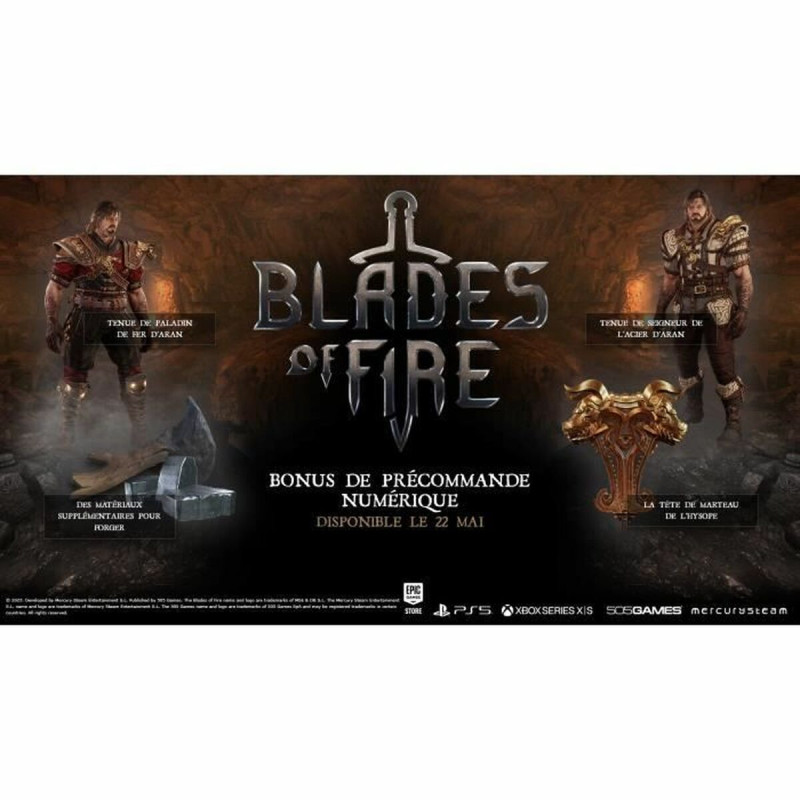 Blades of Fire - Edición Día Uno para Xbox, captura de pantalla del juego mostrando acción intensa y gráficos vibrantes