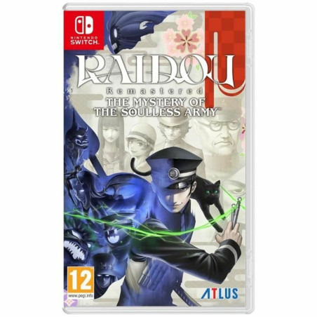 Portada del videojuego RAIDOU: Remastered - The Mystery of the Soulless Army para Nintendo Switch