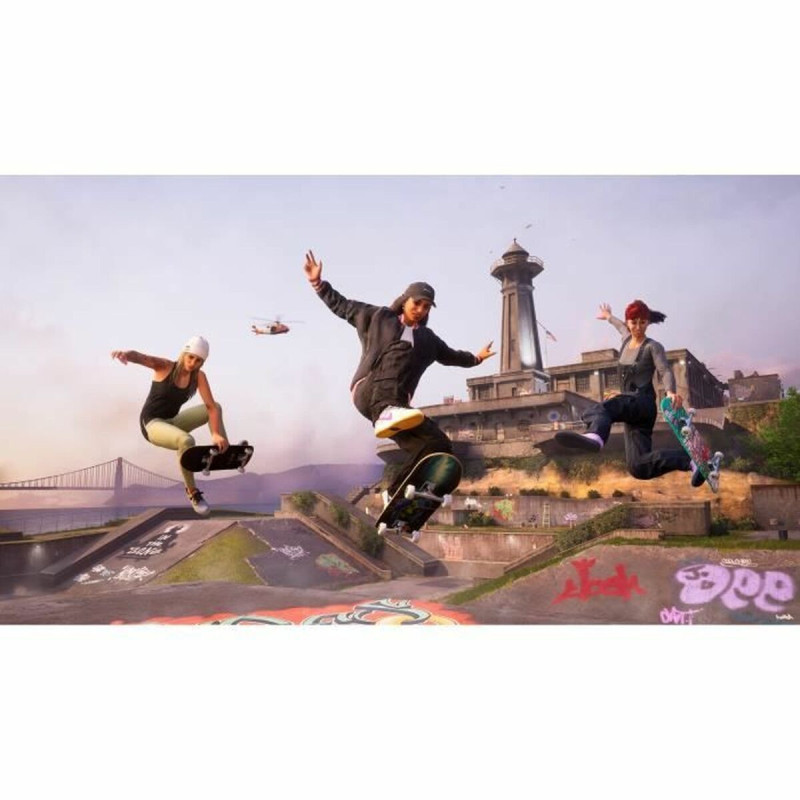 Portada del videojuego Tony Hawks Pro Skater 3+4 para Nintendo Switch