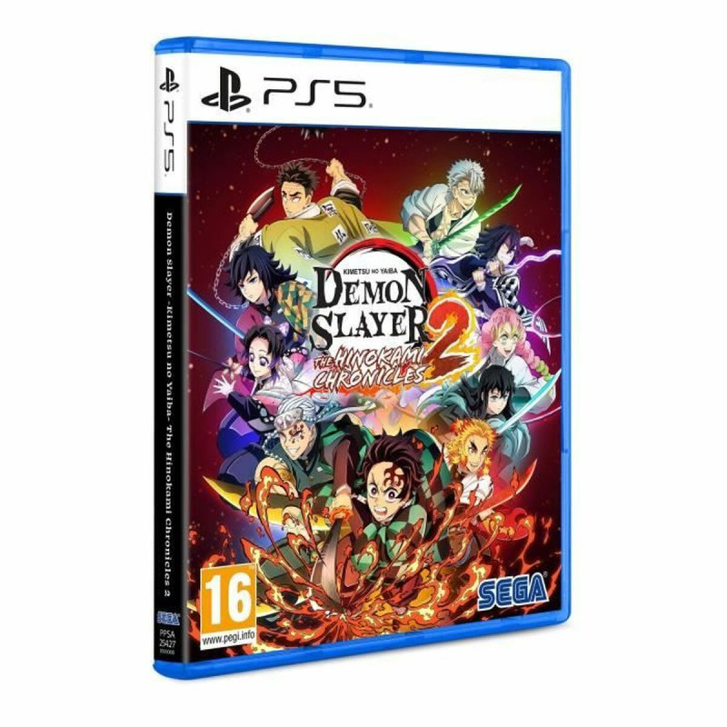 Portada del videojuego Demon Slayer 2 The Hinokami Chronicles para PlayStation 5