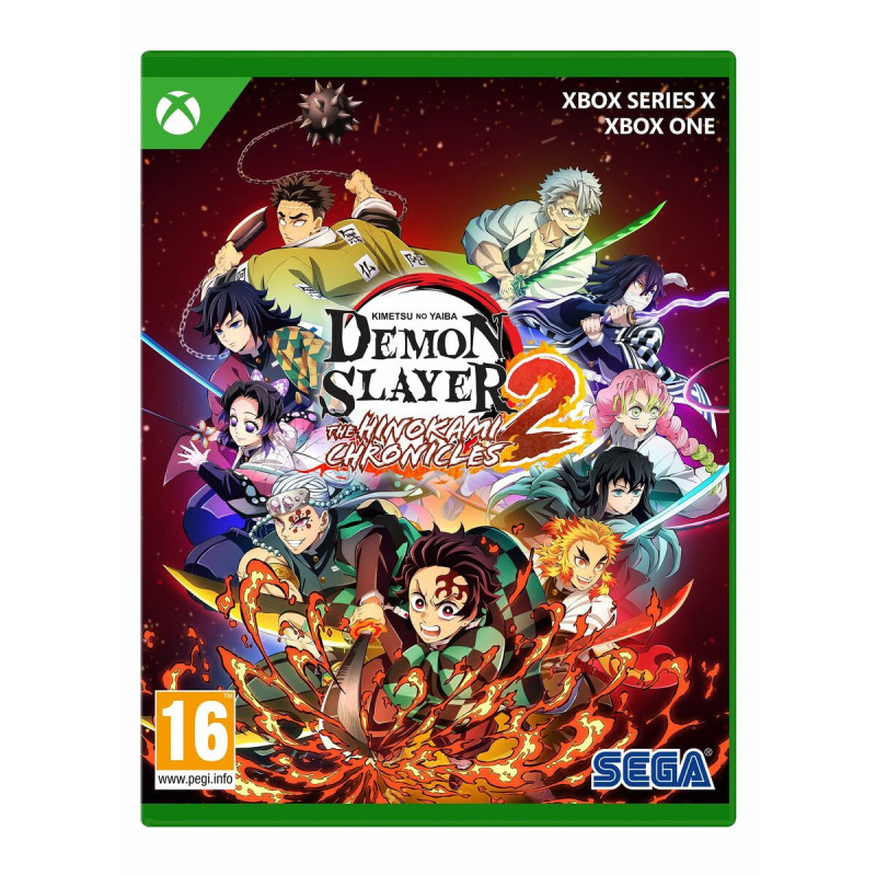 Captura de pantalla de Demon Slayer - The Hinokami Chronicles 2 para Xbox mostrando un emocionante combate.