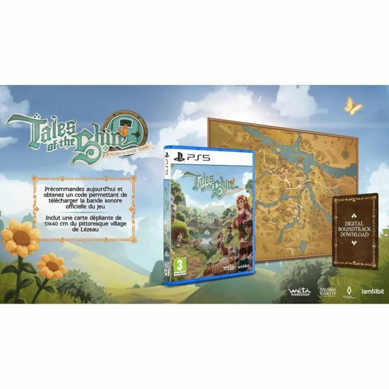 Portada del videojuego Tales of the Shire: A Lord of the Rings Game para PlayStation 5