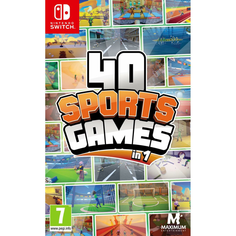 Portada del videojuego 40 Sports Games in 1 para Nintendo Switch