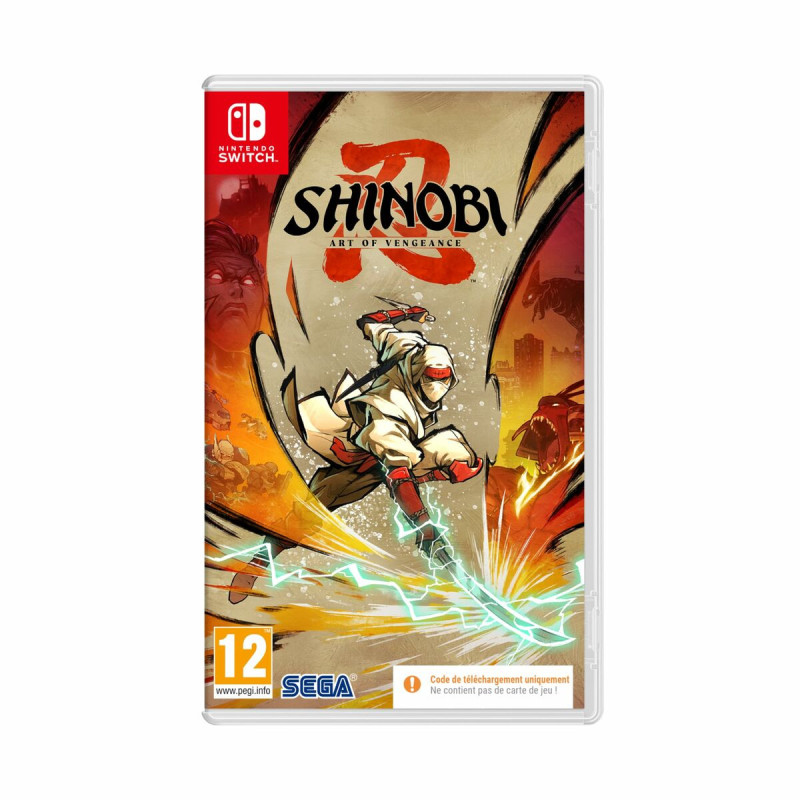 Portada del videojuego Shinobi: Art of Vengeance para Nintendo Switch en posición 2