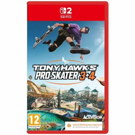 Portada del videojuego Tony Hawks Pro Skater 3 + 4 para Nintendo Switch