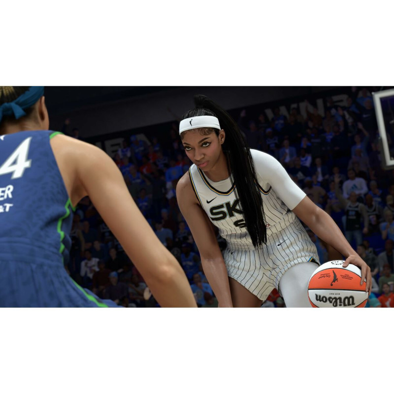 Captura de pantalla de NBA 2K26 para Nintendo Switch mostrando jugadas en acción