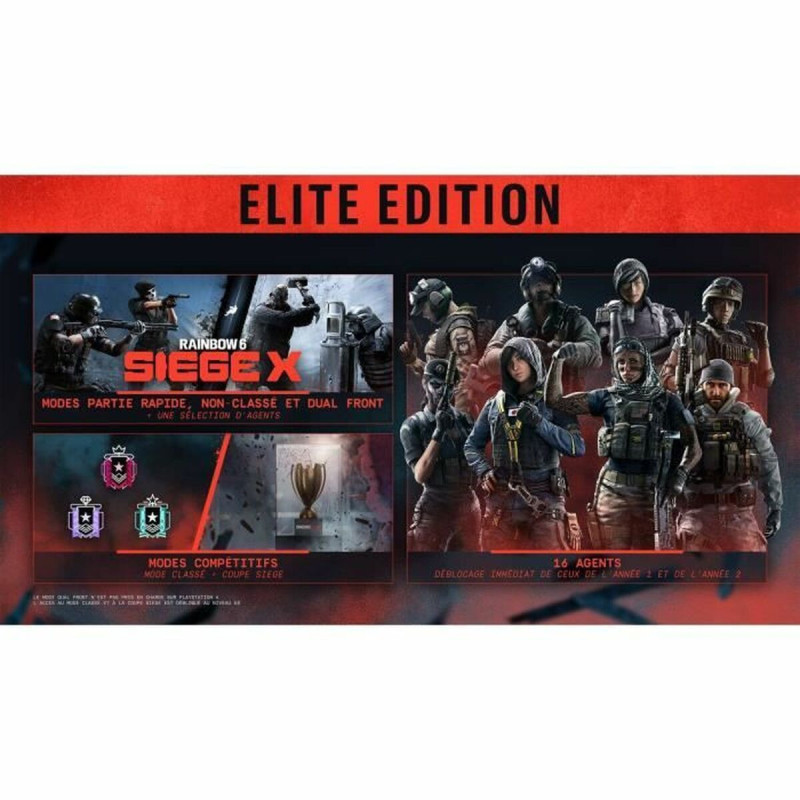 Captura de pantalla de Tom Clancys Rainbow 6 Siege X para PlayStation 5 mostrando acción intensa en el juego