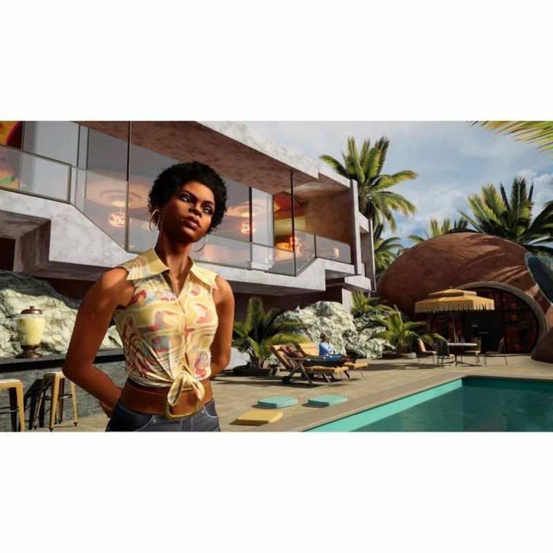Captura de pantalla de Agatha Christie: Death on the Nile para Xbox mostrando una escena del juego