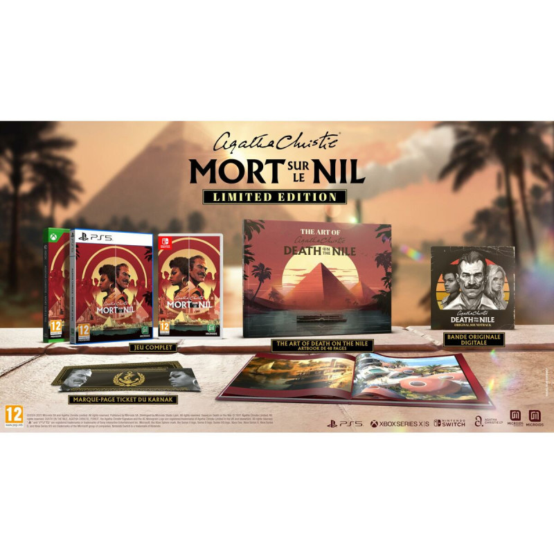 Portada del videojuego Agatha Christie: Death on the Nile para Xbox