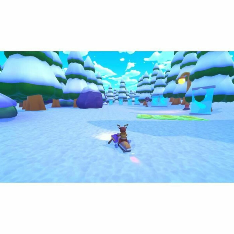 Portada del videojuego Winter Games Collection para Nintendo Switch con gráficos coloridos y personajes en acción