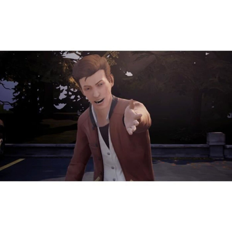 Captura de pantalla de Life is Strange: Arcadia Bay Collection para Nintendo Switch mostrando una escena emotiva del juego