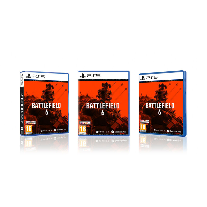 Portada de Battlefield 6 para PlayStation 5 con acción intensa y gráficos impresionantes