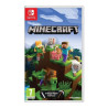 Portada del videojuego Minecraft para Nintendo Switch con gráficos coloridos y personajes icónicos del juego