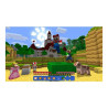 Captura de pantalla de Minecraft para Nintendo Switch mostrando un paisaje creativo en el juego