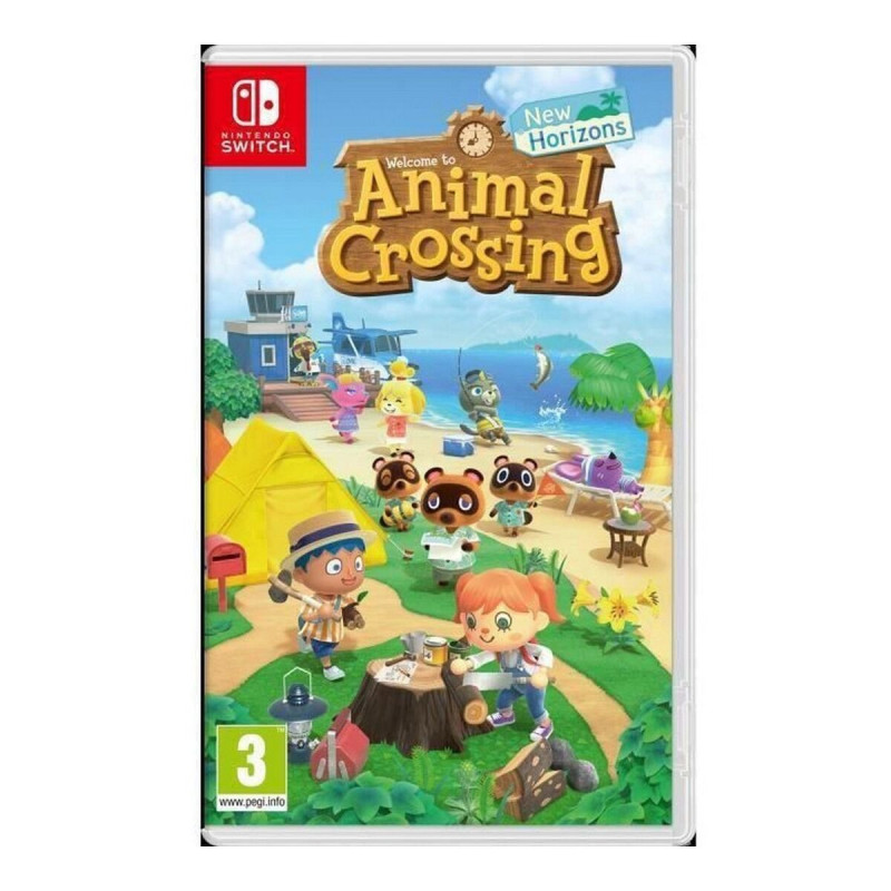 Portada del videojuego Animal Crossing: New Horizons para Nintendo Switch