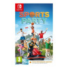 Portada del videojuego Sports Party para Nintendo Switch con personajes disfrutando de diversas actividades deportivas