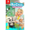 Captura de pantalla de My Universe: Pet Clinic Cats & Dogs para Nintendo Switch mostrando la interacción con mascotas